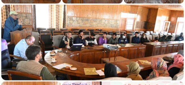 KVK Gurez kick-starts 06-Day Training program under HADP KVK Gurez kick-starts 06-Day Training program under HADP