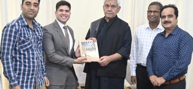 Member of Parliament Rajya Sabha calls on J&K Lt Guv