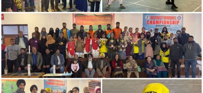 Srinagar Triumphs in Inter District Provincial Level Badminton Tournament