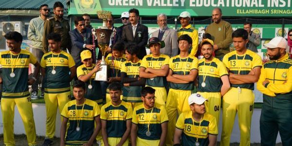 KHEI clinches title of Khadija memorial cricket cup-2023; Defeats GVEI by 12 runs KHEI clinches title of Khadija memorial cricket cup-2023; Defeats GVEI by 12 runs