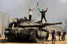 Hamas surprise attack out of Gaza Strip stuns Israel