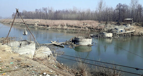 15 years on, vital bridge on Jhelum in Awantipora awaits completion