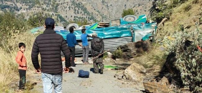 Doda mishap: 5 Dead, causalities likely to go up