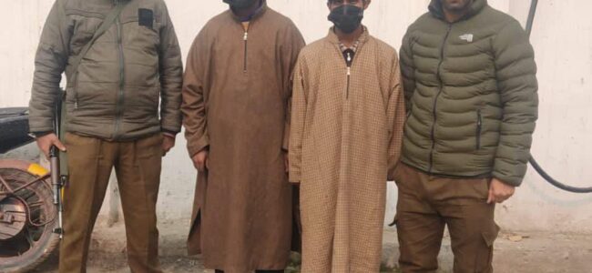 Two fraudsters held for promising marriage to young men in north Kashmir: Police