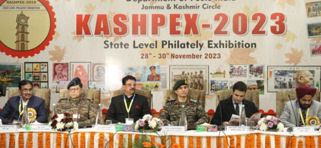 India Post organises 3-day philatelic exhibition in Srinagar India Post organises 3-day philatelic exhibition in Srinagar