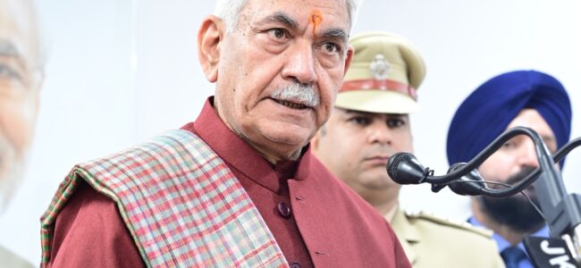 Lt Guv attends felicitation ceremony of the Councilors of JMC
