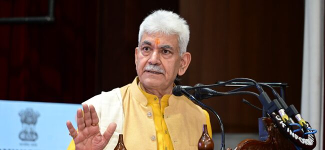 Lt Governor inaugurates Pensioners Sammelan in Jammu