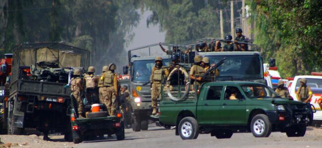 Terrorists attack Pak Air Force training base in Punjab province, 3 aircraft damaged