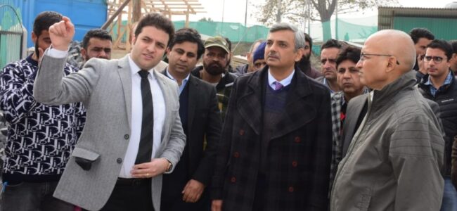 Union Housing Secretary reviews development works under SSCP Union Housing Secretary reviews development works under SSCP