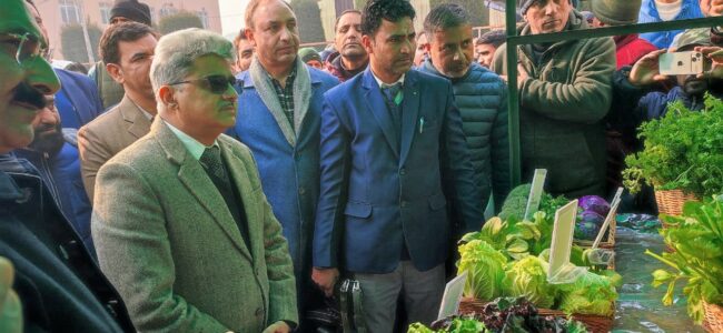 Chief Secretary inaugurates Mega Kisan Mela under HADP