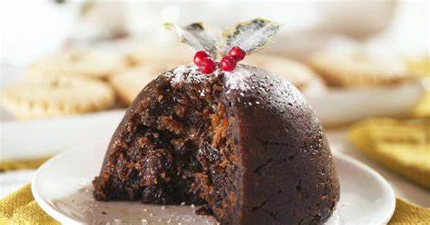 The Christmas pudding, an iconic British food