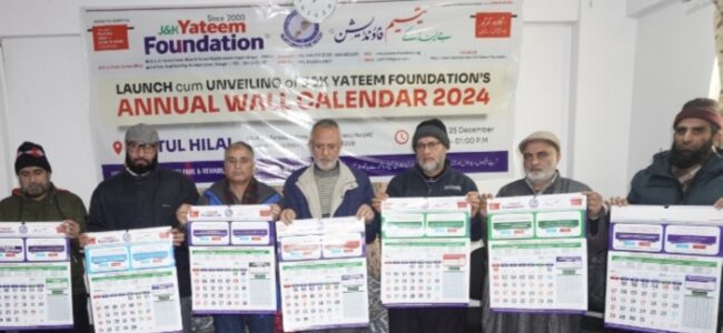 J &K Yateem Foundation unveils Bilingual Annual Wall Calendar 2024 J &K Yateem Foundation unveils Bilingual Annual Wall Calendar 2024