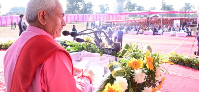 Lt Governor attends historic Jhiri Mela; pays obeisance to Baba Jitto