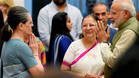 PM Modi greets Sonia Gandhi on her birthday PM Modi greets Sonia Gandhi on her birthday