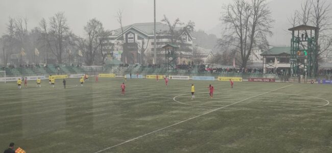 Real Kashmir FC sealed 3-1 victory over Shillong Lajong FC Real Kashmir FC sealed 3-1 victory over Shillong Lajong FC