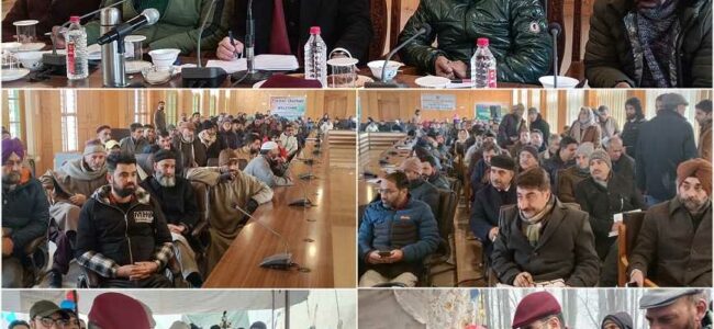 Secy Tourism convenes public darbar at Chijhama