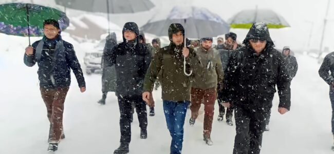 Khelo India Winter Games Gulmarg: DC B’la conducts field inspection to add finishing touch to the arrangements Khelo India Winter Games Gulmarg: DC B’la conducts field inspection to add finishing touch to the arrangements