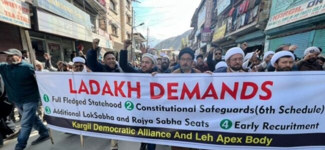 Ladakh groups call for shutdown, citing ‘mistrust’ with Centre over May 22 meeting minutes
