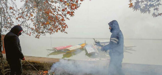 Slight respite from cold conditions in Kashmir