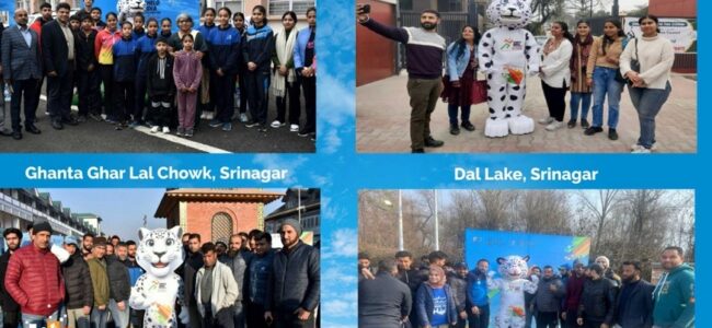Khelo India Winter Games fervour takes over J&K Khelo India Winter Games fervour takes over J&K