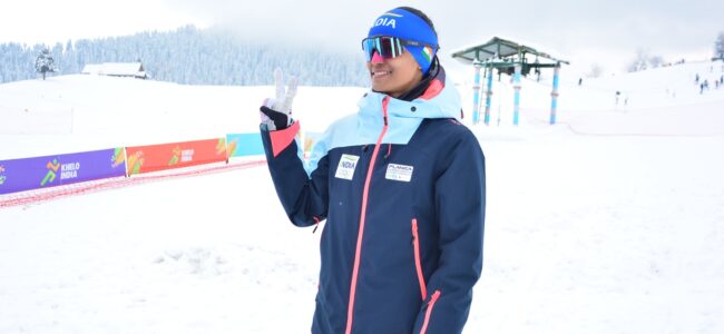 Khelo India Winter Games: Karnataka skier wins three Nordic skiing gold medals Khelo India Winter Games: Karnataka skier wins three Nordic skiing gold medals