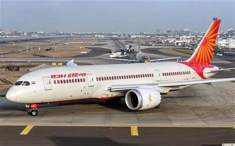 Air India plane makes emergency landing at Delhi airport after suspected engine fire