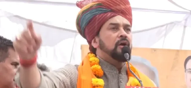 Pakistan would be ‘wiped out’ if it continued anti-India operations: Anurag Thakur