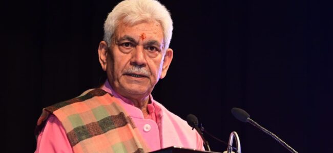 Lt Governor addresses the inaugural ceremony of ‘Goonj-2024’ at Jammu University Lt Governor addresses the inaugural ceremony of ‘Goonj-2024’ at Jammu University