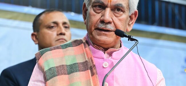 Lt Governor inaugurates 3-day capacity building programme in Jammu Lt Governor inaugurates 3-day capacity building programme in Jammu