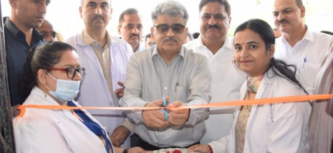 CS throws open 2-day multi-speciality medical camp at SDH Jagti