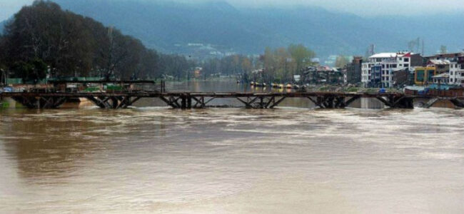 Fisherman found Goddess Durga sculpture from Jhelum River in Baramulla Fisherman found Goddess Durga sculpture from Jhelum River in Baramulla