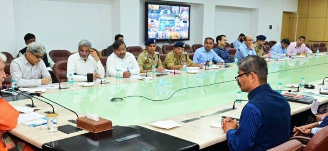 Lt Guv chairs high level meeting to review preparedness for upcoming festivals