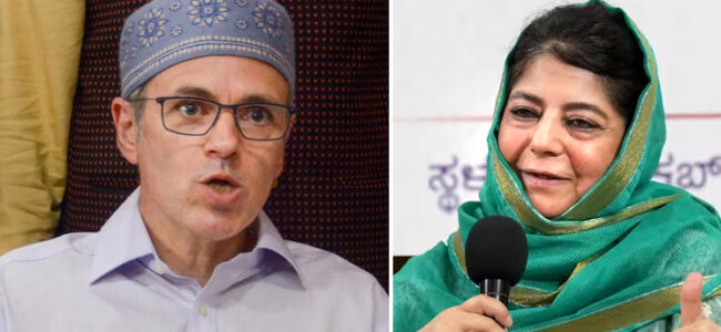 Omar Abdullah, Mehbooba Mufti concede defeat in Lok Sabha polls Omar Abdullah, Mehbooba Mufti concede defeat in Lok Sabha polls