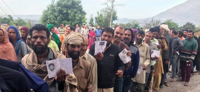 First-timers, newlyweds among early voters in Udhampur Lok Sabha seat