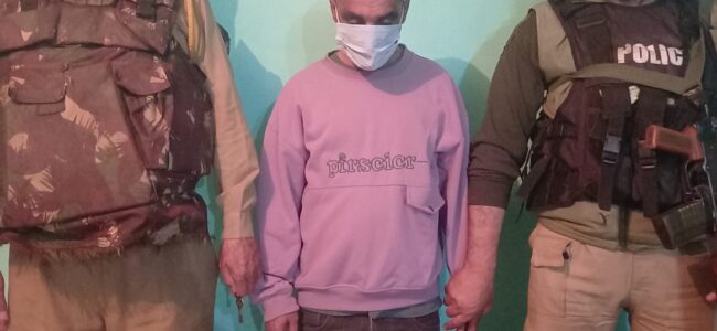 Police arrests drug peddler in Kulgam, south Kashmir