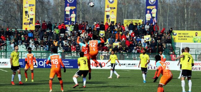 Football remains a passionate game in Kashmir