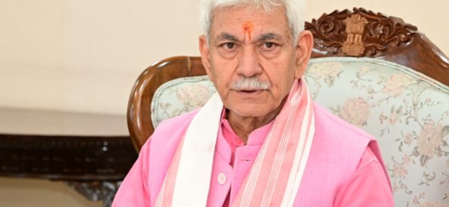 All arrangements in place for peaceful, successful Amarnath Yatra: LG Sinha