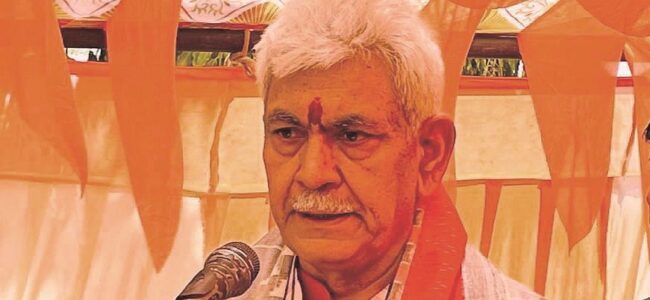 Lt Governor addresses Shri Kubernath Rai memorial lecture