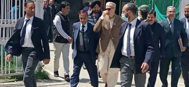 LS Polls-2024: Former J&K CM Omar Abdullah files nomination papers for Baramulla seat LS Polls-2024: Former J&K CM Omar Abdullah files nomination papers for Baramulla seat