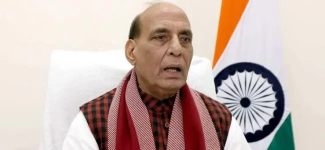 Rajnath Singh warns Pak against terrorism