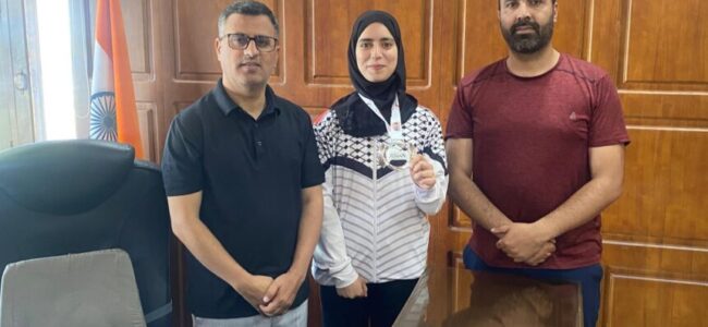 Sabqat Malik felicitated on winning Silver medal in Youth Asian Jiu Jitsu Championship Sabqat Malik felicitated on winning Silver medal in Youth Asian Jiu Jitsu Championship