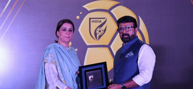 AIFF confers special award to J&K Sports Council for promoting football