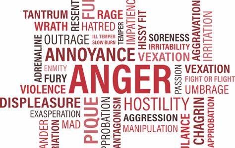 Anger disturbs our lives