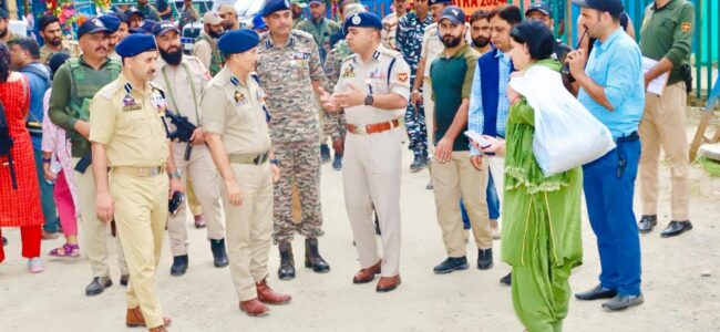 IGP Kashmir chairs coordination and security meeting for Amarnath Yatra IGP Kashmir chairs coordination and security meeting for Amarnath Yatra