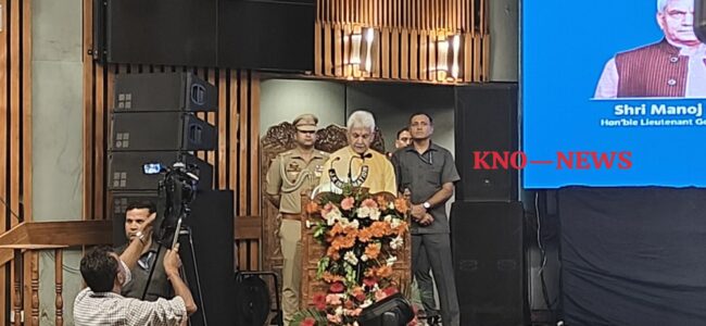 J&K Film Conclave: Kashmir emerging as Global Film Destination, says Lt Guv J&K Film Conclave: Kashmir emerging as Global Film Destination, says Lt Guv
