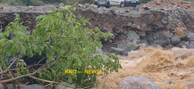 Footbridges, roads damaged as cloudbursts trigger flash floods in Bandipora villages Footbridges, roads damaged as cloudbursts trigger flash floods in Bandipora villages