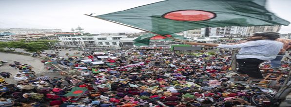 72 killed as protesters and ruling party supporters clash in Bangladesh