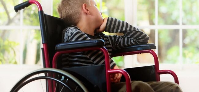 Specially- abled children need special care