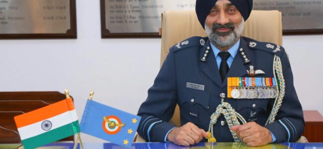 Air Marshal Amar Preet Singh to be new Chief of Air Staff