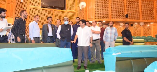 CS reviews progress of renovation of Assembly Complex Sgr